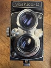 Vintage Japan Yashica-d Film Camera W  Yashikor 80 Mm Copal-mxv Lens -a