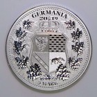 2019 Germania 1 Oz 5 Mark Allegories Columbia  999 Silver   in Capsule  Csd403