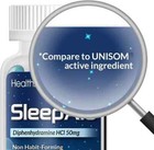 Sleep Aid Diphenhydramine Hcl 50mg 100 Softgels Supports Deeper