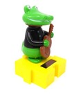 New Solar Powered Dancing Musician   Crocodile With Guitar