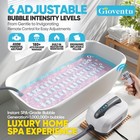 Upgraded Bubble Bath Mat Tub Spa Massager  Portable Full-body Bathtub Bubble    