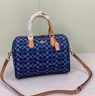 Coach Rowan Large Satchel Bag Signature Canvas Cy699 Outlet New