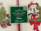 New Hallmark Disney Mickey Mouse 35  Count Holiday Christmas Cards Assortment