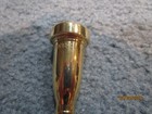 Bach Megatone 5c Gold Plated Trumpet Mouthpiece  Outstanding Condition 