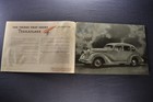 1936 Terraplane Brochure Hudson Convertible Coupe Brougham Original 36