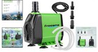 Durable 45w Fountain Pump - Adjustable Flow For Gardens  Aquariums   Hydroponics