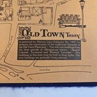 Vintage Albuquerque New Mexico Historical Old Town Plaza Map And Flyer 1966 Vtg
