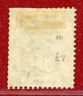 Hong Kong  12  6c Lilac  Wmk Cc  Mint  Og  H  Perf Cut At Top  Scv  525