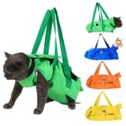 Pet Carrier Sling Bag Multi-function Dog Cat Grooming Restraint Fixed Bag Us