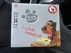 My Dog Puppy Hungry Eating Coin Money Saving Box Munching Piggy Bank New Sealed