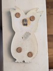 Vintage Mid Century Modern Lucite Wondermold Owl Spoon Rest Retro Kitchen Decor