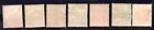 Monaco 1919 Sc   b1-b9 Complete Set Mint Hinged 5c Slight Gum Thin See Scans