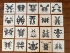 Vintage Set Of 20 Rorschach Test