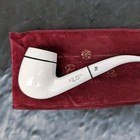 Beautiful Big Ben All White Fashion 440 Tobacco Smoking Pipe Made In Holland