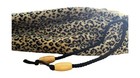 Leopard Print Canvas Hobo Bag Slouchy Shoulder Tote