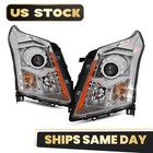 For 2010-2016 Cadillac Srx Halogen W  Led Projector Headlights Left right Side