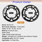 Bucklos Chainrings 110bcd 9-11 Speed Round Chainring 5 Holes 34 36 39 50 52 53t