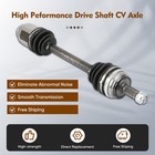 2x Front Left Right Side For Acura For Rsx Base 2002-2006 L4 2 0l Cv Axle Shaft