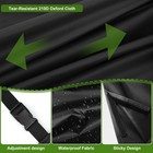 210d Universal Generator Cover Heavy Duty Waterproof 38x28x30  For 5500-15000w