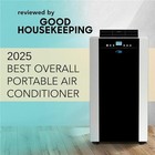 Whynter Portable Air Conditioner 14 000 Btu With Dual Hose Dehumidifier   Cool