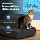 Petsafe Scoopfree Crystal Pro Self-cleaning Litter Box  Black