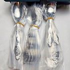 Wallace Peacock 45 Piece Stainless Steel 18 10 Flatware Set Service For 8