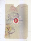 Malaysia Consular  Revenue Fiscal Used On Document For Collection