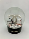 Chanel Holiday Snow Globe Cc Logo Shopping Bags    Ch248