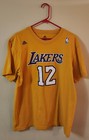 La Lakers Dwight Howard  12 Adidas Nba Jersey T-shirt Men s Xl Gold Yellow Tee