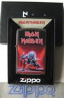 Zippo  Music Iron Maiden  Lighter A Real Live One 46990 Mint New In Box Sealed