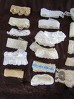 Antique Vintage Mixed Lace Lot Sewing Craft Journal Doll Remnant Trim
