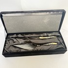 Vintage Things Remembered Wedding Cake Knife And Server Set In Box