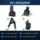 4pcs Engine   Trans Mount For 2003-2008 Toyota Corolla Matrix Pontiac Vibe 1 8l