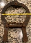 Iron Horseshoe Strongman Unmarked Square Bolts Antique Vintage Chest Exerciser