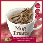 Betty Crocker Mug Treats Soft-baked Chocolate Chip Cookie Mix With Fudge Topping