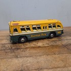 Vintage 1950 s Yonezawa Japan Tin Friction Avenue Bus Toy As Is 
