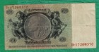 Wwii Era Germany 50 Reichsmark Banknote     Historical Money