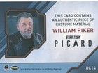 Vl Star Trek Picard Season 2 And 3 Costume Card Number Rc14 Of William Riker
