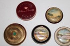 Eight Vintage Lot Powder Makeup Mirror Compacts Look At Photos