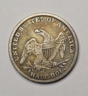 1839 Capped Bust Silver Half Dollar 50c  beautiful Higher Grade With Toning   Au