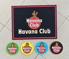 Hanana Club Rubber Bar Mat Spill Mat Bar Runner 4pcs Mix Beer Coasters Home Pubs