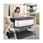 Baby Bassinet Bedside Sleeper  3 In 1 Rocking Bassinet For Baby  Bassinet Bed   