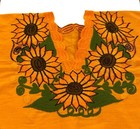 Embroidered Mexican Floral Embroidered Blouse Traditional Blouse Shirt Colorful