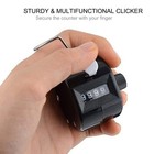 Teseas Clicker Counter Handheld Tally Counter 4-digit Number Click Counter