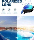 Zionor Swim Goggles G1 Polarized Swimming Goggles Anti-fog For Adult Men Women