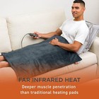 Far Infrared Oversized Body Wrap - 35    X 27    Full-body Infrared Heating Pad