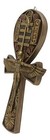 Ebros Egyptian Ankh Of Isis With Open Wings Wall Plaque 7 5  High  bronze 
