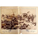 Ww1 Storming The Hindenberg Line 1920s 27 Division War Battle Centerfold Lgbin5