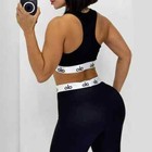 Alo s New Summer Embroidered Letter Fashion Yoga Set Is Shipping From The Usa