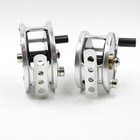 Lot Of 2 Unmarked S-handle Fly Fishing Reels  2 1 2    3    
